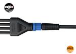 PG Series IP67 10A 300V Y Shaped Electrical Connector