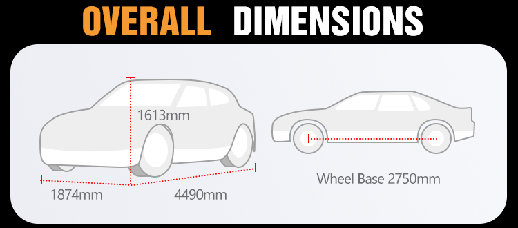 Size mm 4490*1874*1613 160KM Energy Vehicle Hongqi Hs5 2023 2024 E-hs3 Car H5 Red Flag E-HS3 4x4 Rc Cars Electric Car
