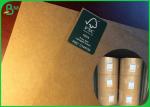 High Stiffness Brown Craft Paper Roll Water Resistant For Making DIY Bookmark