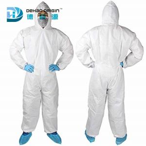 Quality Chemical Resistant GB24539-2009 Full Body Disposable Coveralls wholesale