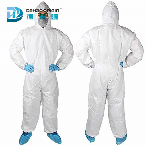 Chemical Resistant GB24539-2009 Full Body Disposable Coveralls