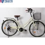 OEM Women'S Single Gear Bike Vintage Style Cruiser Bikes 26''