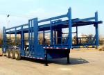 3 Axle Transport Car Carrier Trailer Truck with Jost E100 Landing Gear and