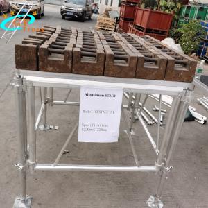 Quality Foldable Mobile 3.94ft 50mm Aluminum Show Platform wholesale
