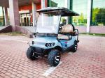 Motorized Walking Golf Cart Lightweight Electric Single Rider Tour Sightseeing