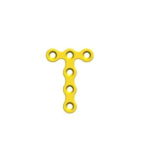 Quality Orthopedic Titanium Maxillofacial 2.0mm Plate Bone Implant L-Shaped Maxillofacial Plate wholesale