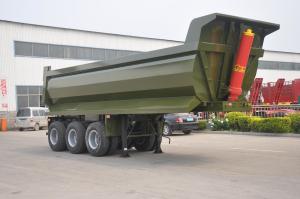 Quality Transport Rock/Coal/Sand/Stone With 1310mm Wheel Base And 1840mm Tread 4axle Trailer wholesale