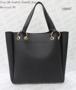 Quality Classic Tote Handbag Sets , Messenger Composite Womens Black Shoulder Bag wholesale