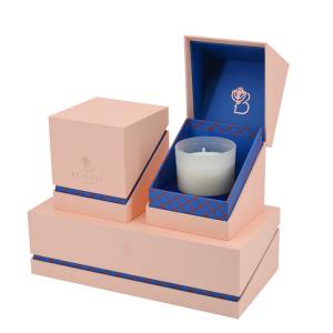 Quality Luxury Rigid Paper Candle Packaging Gift Box wholesale