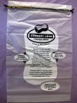 Garment / Pillow Packaging Poly Bags , Clear plastic drawstring bags