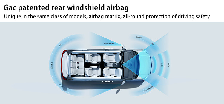 GAC Trumpchi E9 Fully Electric Car MPV Plug In Hybrid Engine 2.0T