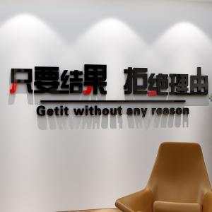 Quality 2020 Colorful Logo Sign Board Advertising PVC Words For Company Slogan wholesale