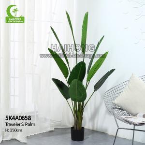 Quality Artificial Traveler's Palm Decorative Best Office Plants wholesale