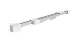 Length 6m IP20 Electric Curtain Retractable Curtain Track With Motor