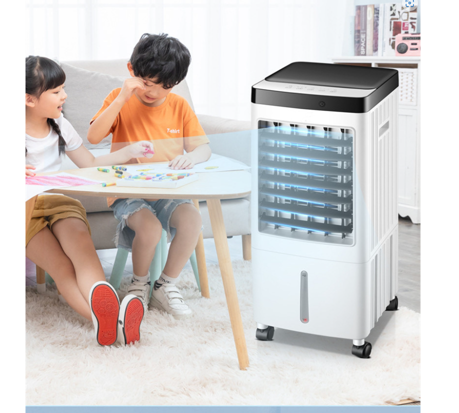 Remote Timer Control English Operating Language 10L Water Tank Air Cooler Conditioning