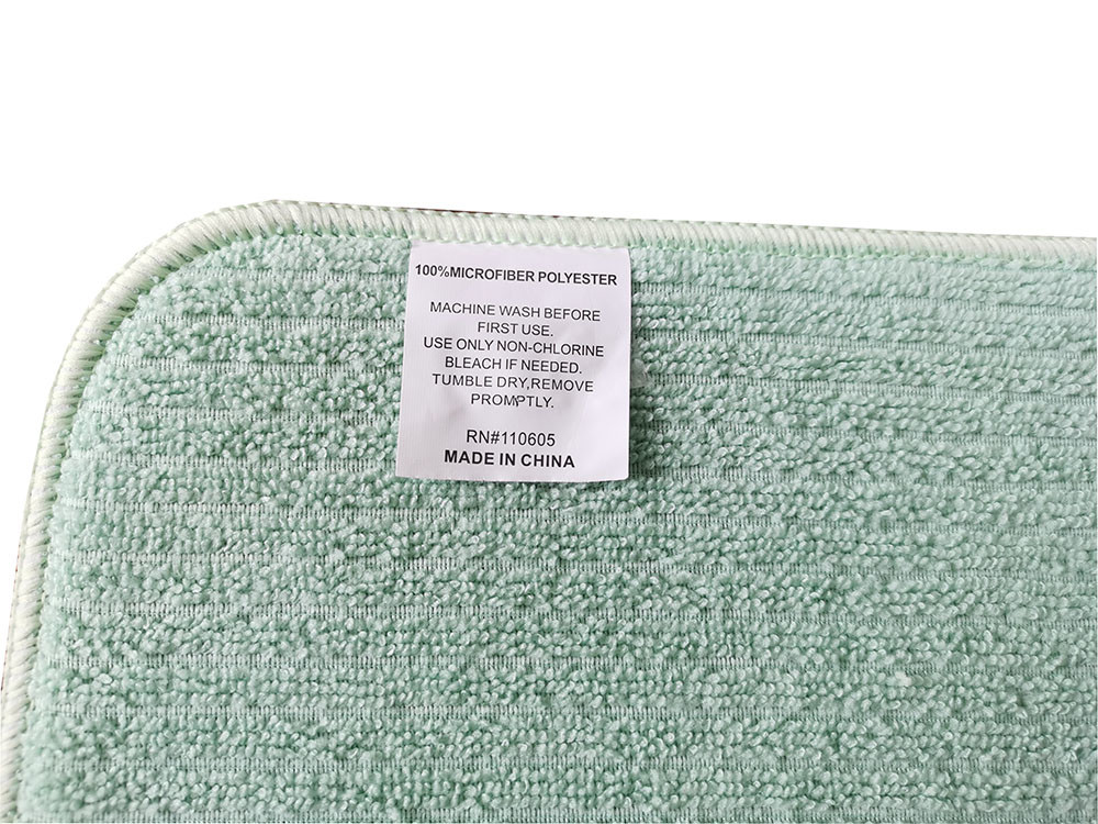 220gsm 38x50cm Kitchenware Absorbent Dish Drying Mat Microfiber