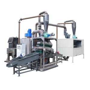Quality Scrap Cable Wire Recycling Plant Copper Wire Cable Separating Machine Weight 3700 KG wholesale