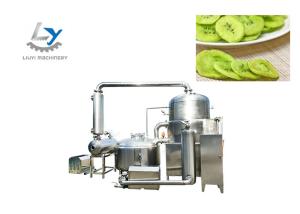 Quality Snacks Vacuum Frying Machine Electric Power Continuously Oil Filtration wholesale