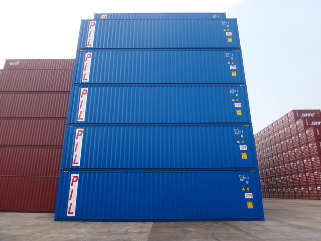 20' X 8' X 8'6" Cargo Shipping Container Steel Dry 1 Pair Of Forklift Pocket