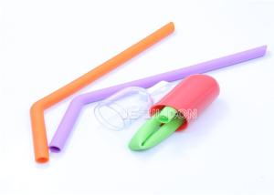 Quality Ecofriendly Healthy Softy Straws Reusable Silicone Straws No Oxidation wholesale