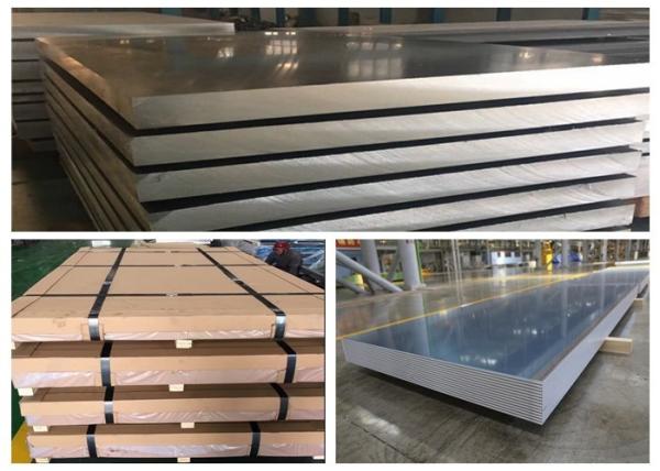 Anti Slip / Corrosion Aluminum Plate Material , High Strength Aluminum Alloy