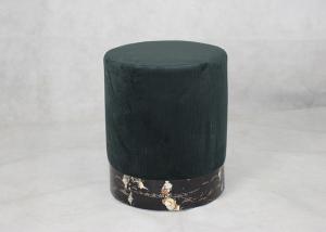 Quality 60KG 32cm Width Dark Blue Dressing Table Stool wholesale