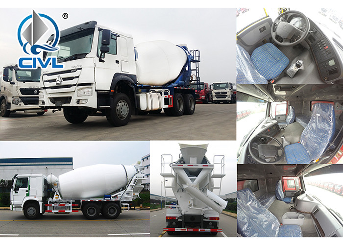 371 Horsepower Concrete Mixer Trucks 6x4 concrete mixing equipment new concrete mixer trucks for sale