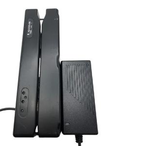 Quality Black Plastic Bezel Smart Magnetic Stripe Card Reader Writer For Bank wholesale