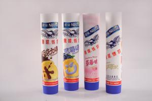 Quality Condensed Milk Tubes , Plastic Aluminum Laminated Food Packaging Tube wholesale