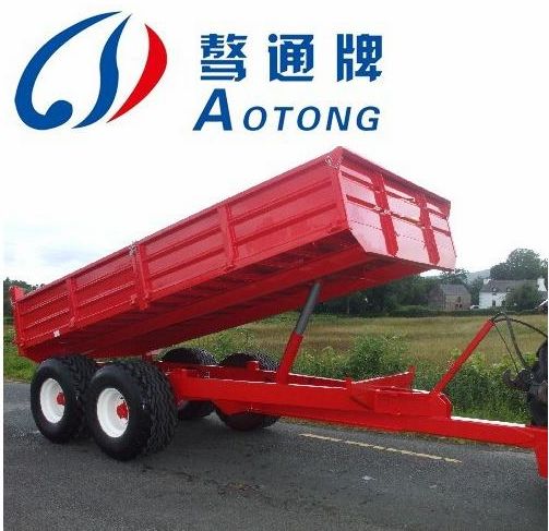 13 Ton Capacity Axle Small Mini Tractor Trailer for Walking Tractor