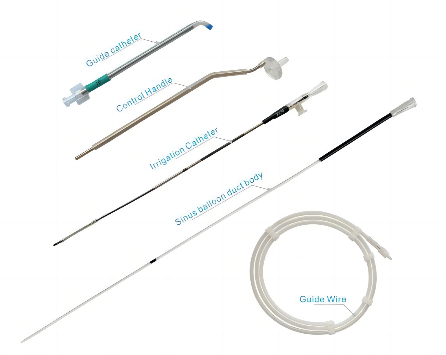 Disposable Sinus Balloon Catheter 4mm 5mm 6mm 7mm 8mm Size