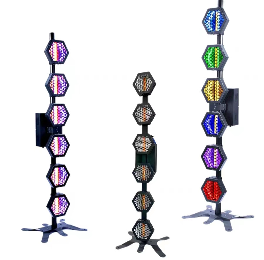DMX512 Control Club 90 20 RGBW Beam Stage Lighting Bar Project Installation Service