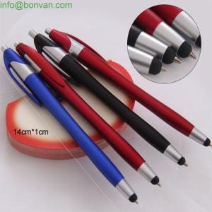 Quality brand multifunction touch screen Iphone pen, metallic lacquer plastic pen wholesale