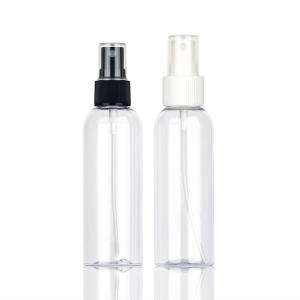 Quality 100 Ml Small Cosmetic Spray Bottles Refillable PET Material Transparent Empty wholesale