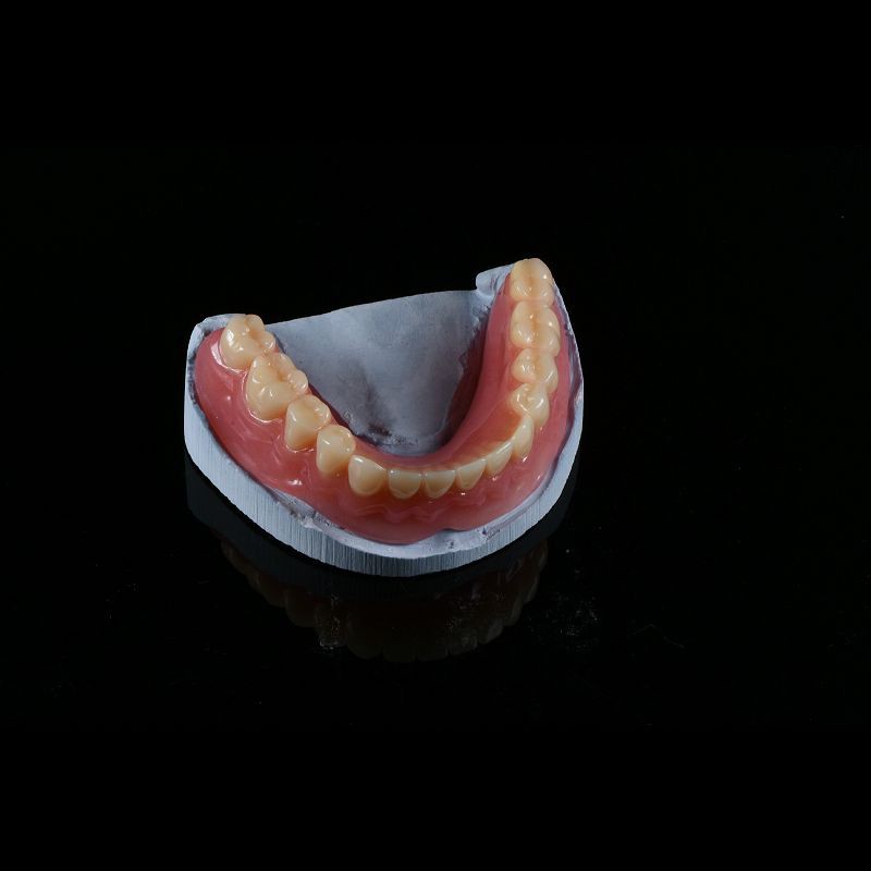 Removable Smile Full Acrylic Complete Denture Customizable