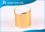 Aluminum Plastic Cosmetic Bottle Caps / Commercial Shampoo Bottle Cap Eco -