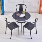 Anti Skid Tempered Glass Top Center Table For Living Room / Coffee Bar