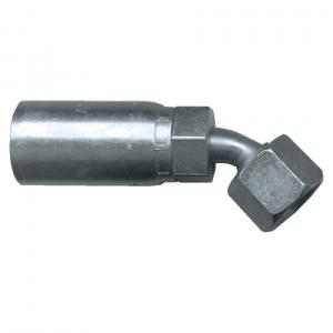 Quality TS16949 Certificate Hydraulic Hose Fittings 45degree Female Orfs Coupling wholesale