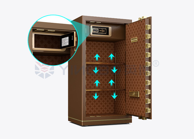 95kg Dual Alarm Office Safe Box Fingerprint Lock YB/N7-120