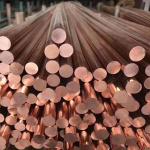 Round Copper Bar C11000 C101 Diameter 2-90mm with Welding Service and 35-45