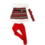 3pcs set Doll clothing for 15 inch doll dress skirt tops fit for 45cm 50cm