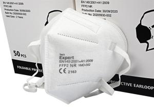 Quality EN149: 2001 Non Sterile Cup Shape 5 Layer Face Mask wholesale