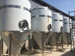 Quality 3000L 4000L Beer Brewing Equipment Stainless Steel Fermentation Conical Tank wholesale