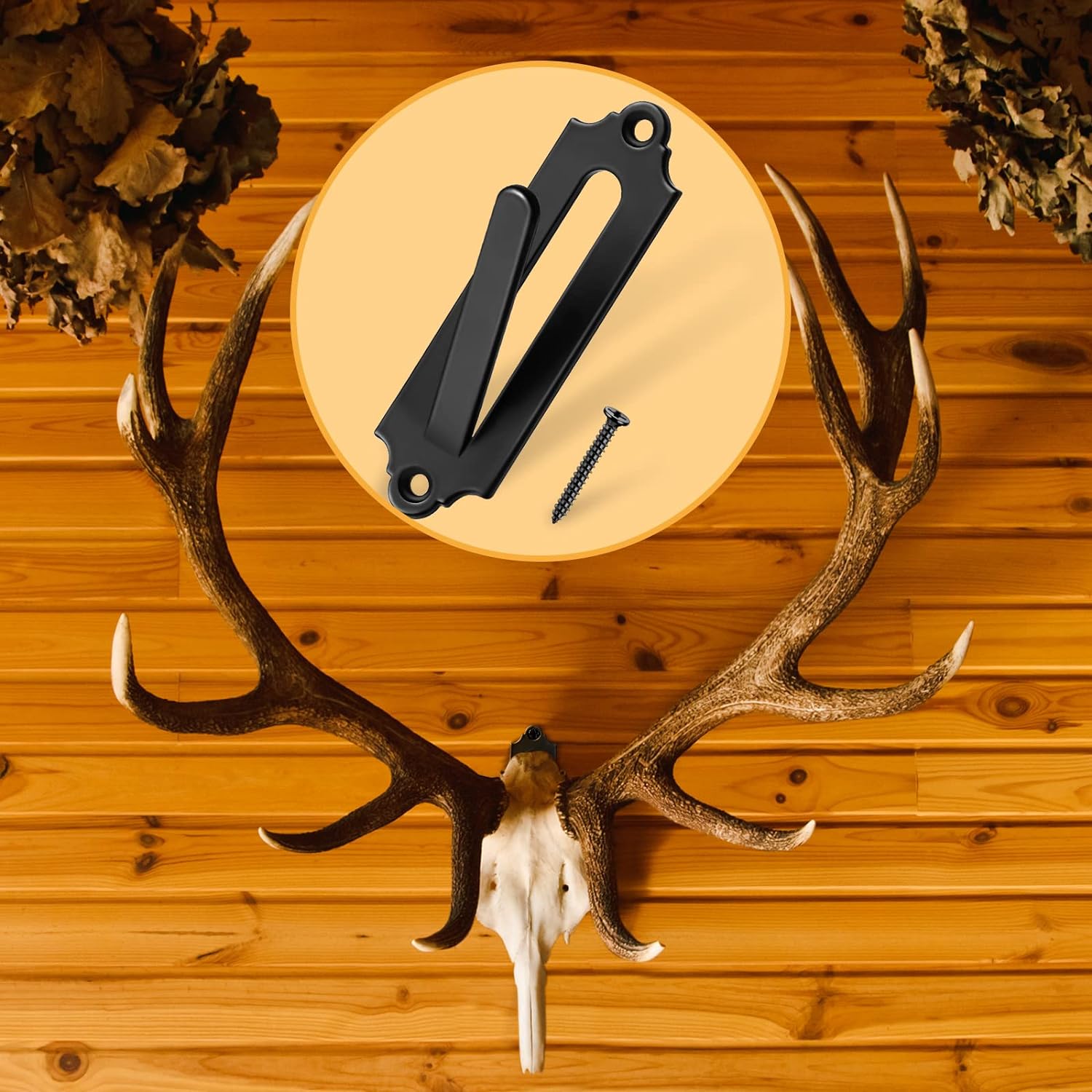European Style Skull Hanger Customized Logo Original Animal Skull Wall Mount Bracket