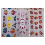 Happy Easter Egg Printed Plastic Treat Bag Cellophane Bags