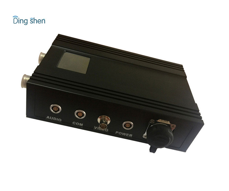 80-100km Lightweight HD UAV Video Transmitter with 5 watt RF Power and H.265 coding
