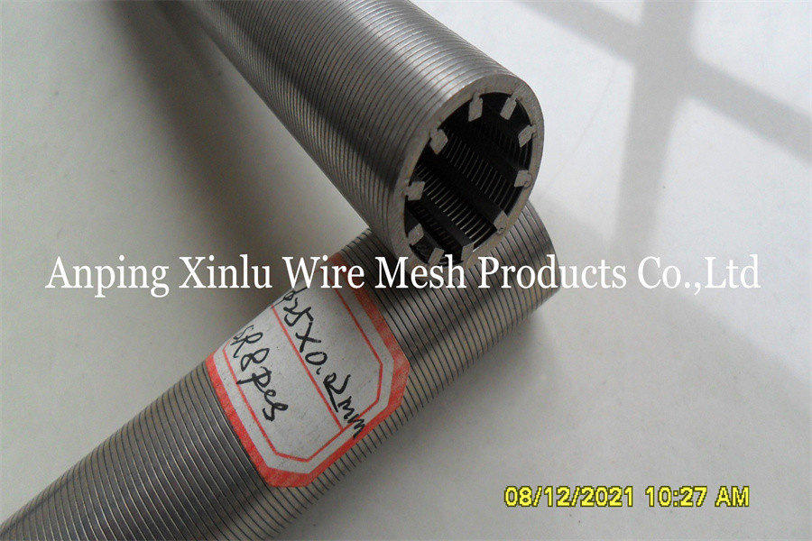 25mm Diameter Pure Round Non - Angular Screen Tube In Foundry Process
