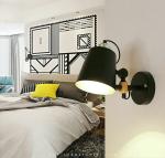 Modern Wall Lights White Black Art Deco Metal Sconce for Home Lighting Indoor