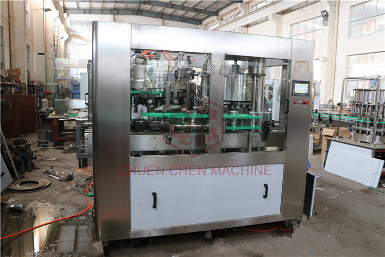 Aluminum Tin Can Filling Machine Carbonated Energy Drink Canning Filling Sealing Machine