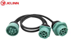 Quality Deutsch 9 Pins J1939 Connector Male Female Split Y Cable wholesale